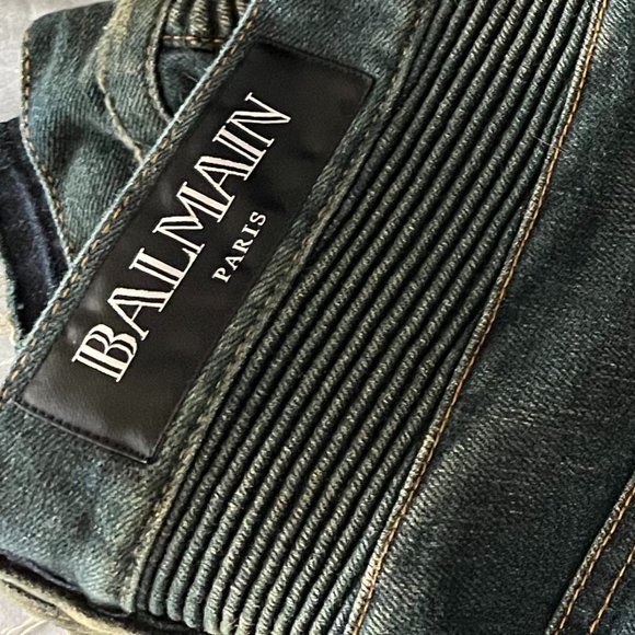 BALMAIN JEAN DENIM SIZE 33 32 MEN